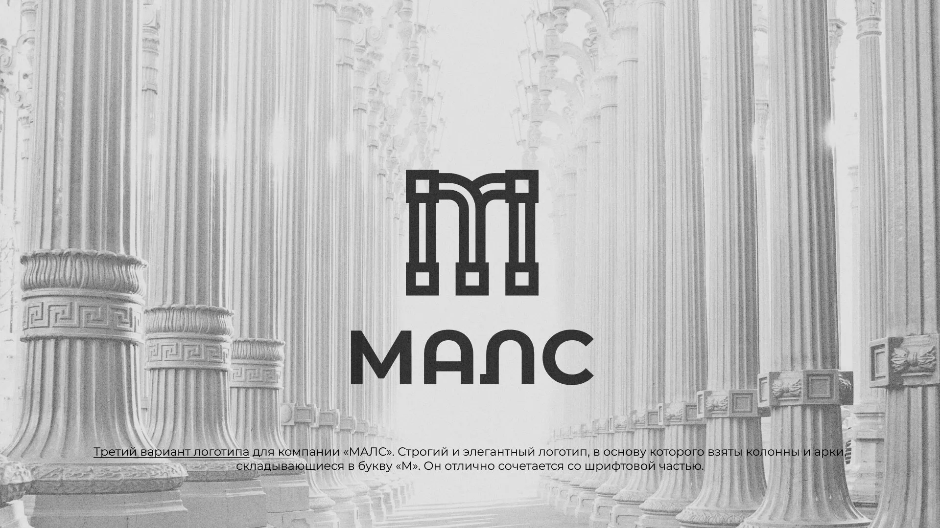 Разработка логотипа компании «МАЛС» в Наро-Фоминске