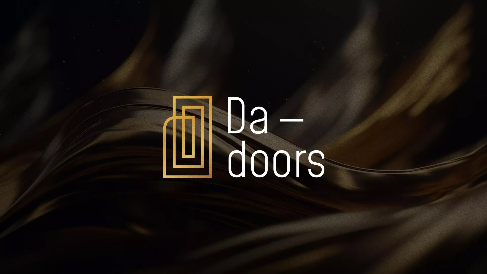 Разработка логотипа для компании «DA-DOORS» в Наро-Фоминске