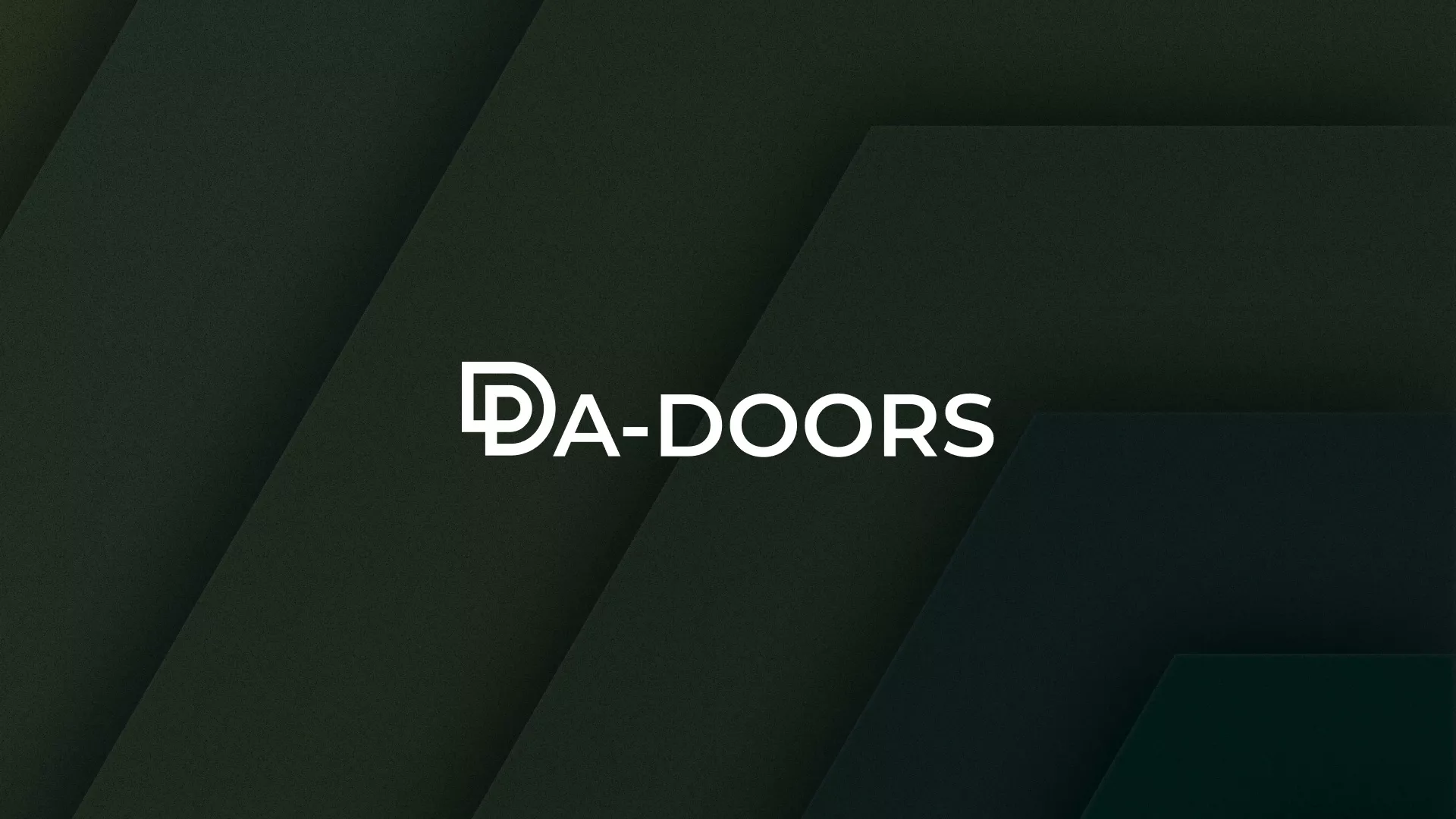Создание логотипа компании «DA-DOORS» в Наро-Фоминске
